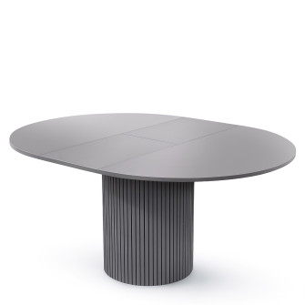 Toscana Dining Table (Extendable) (Gray)